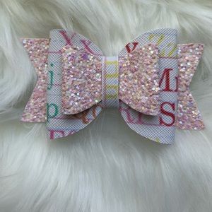 Back to school Handmade Hair Bows